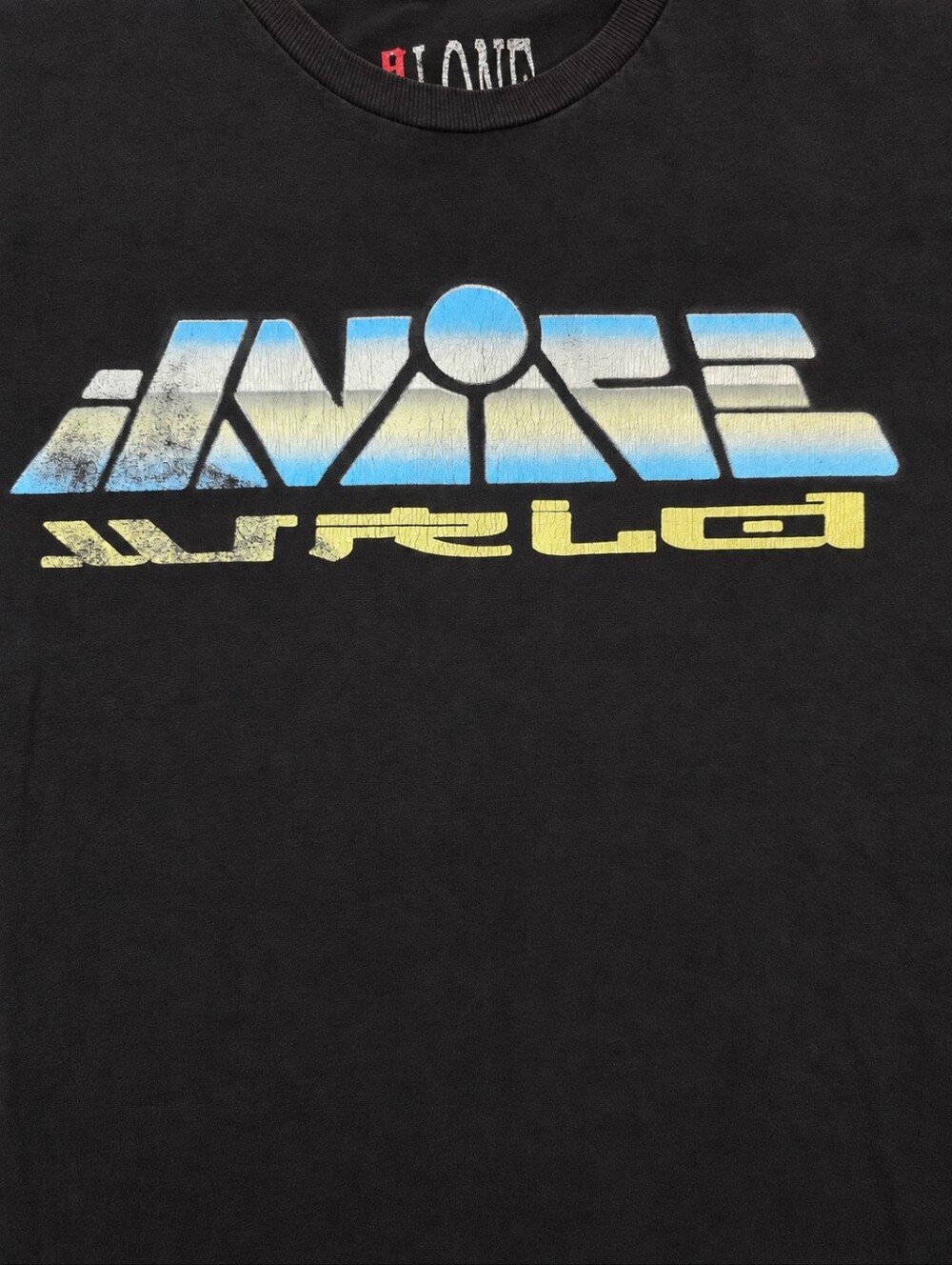 Juice WRLD x VLONE In The Air Black Graphic T Shirt Large